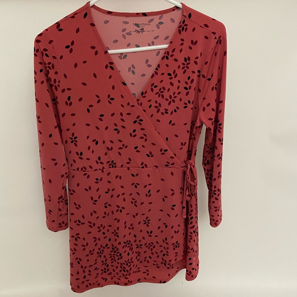 Motherhood Maternity Dress Shirt